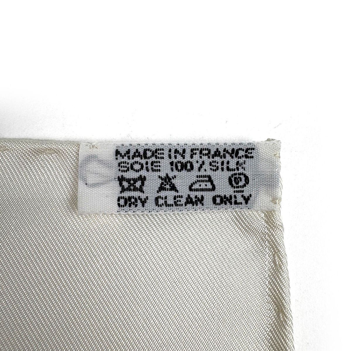 エルメス HERMES カレ90 ONDE DE CHIC 洗練の波 スカーフ シルク ホワイト レッド レディース