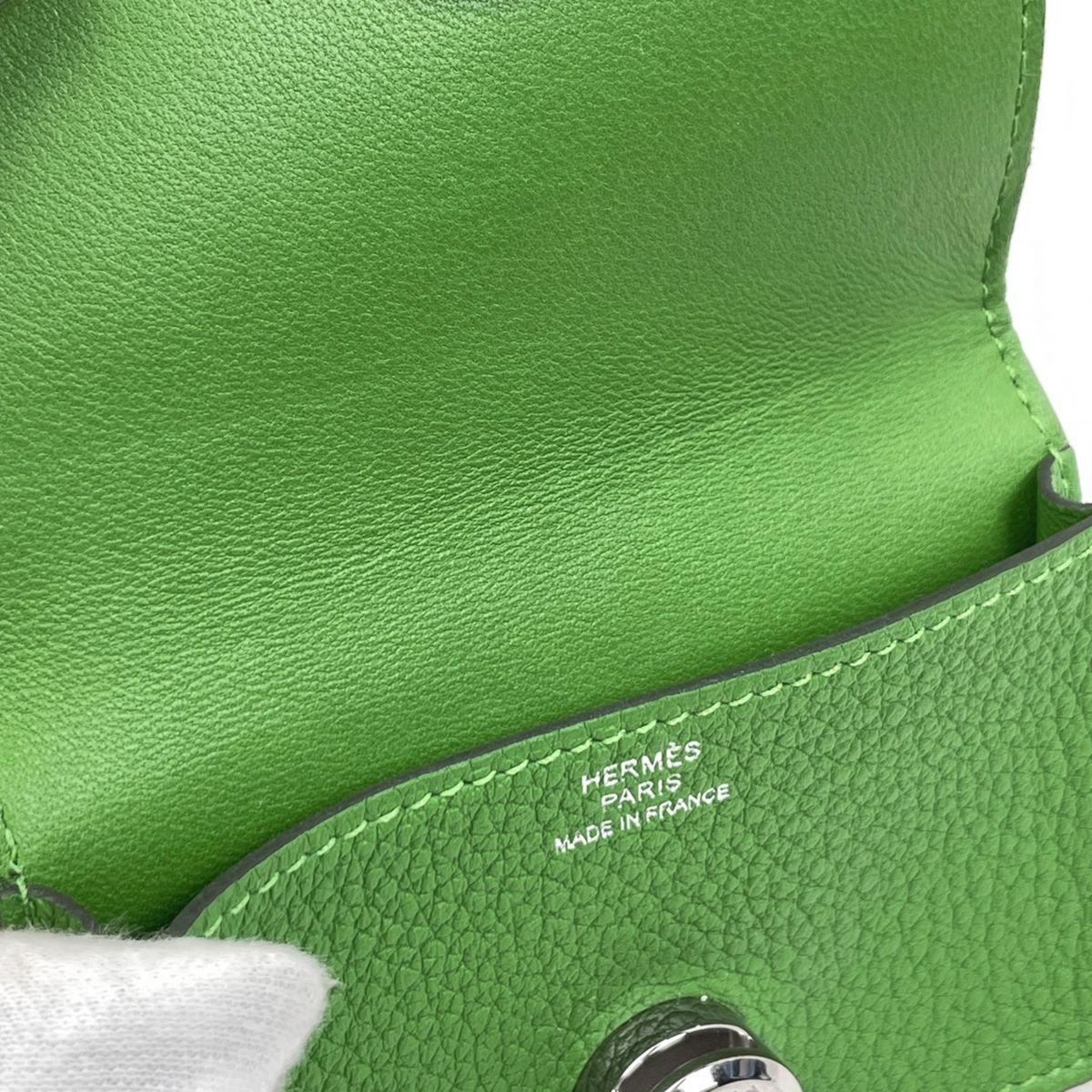 HERMES ドゴン ケース カードケース トリヨンクレマンス □E刻印 エルメス ドゴン カードケース カード入れ 定期入れ 名刺入れ カード