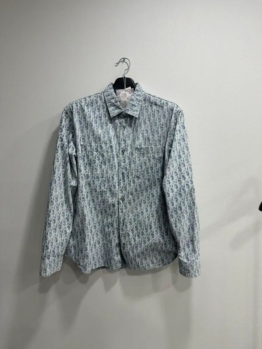 25年 |ドライ完了 ディオール オブリーク カスリ デニムシャツ