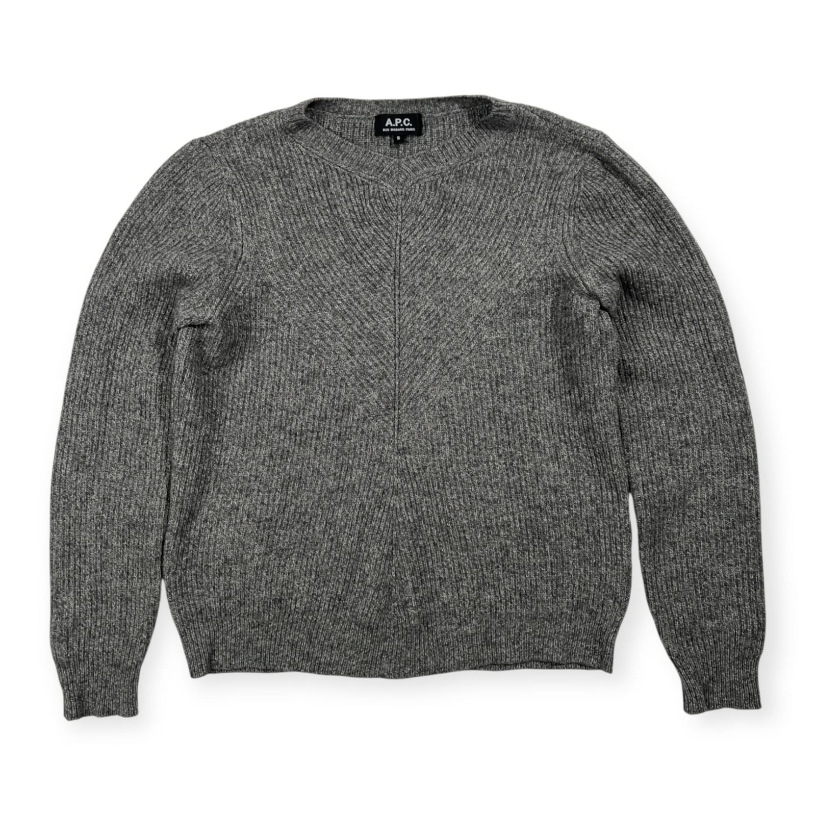 キャメル100% A.P.C. アーペーセー ウールニットセーター キャメルヘア 