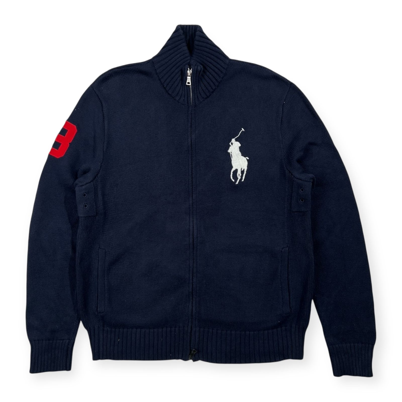 ポロラルフローレン　ネイビー ジップアップジャケット Polo by Ralph Lauren ネイビー ジップアップジャケット Polo Ralph
