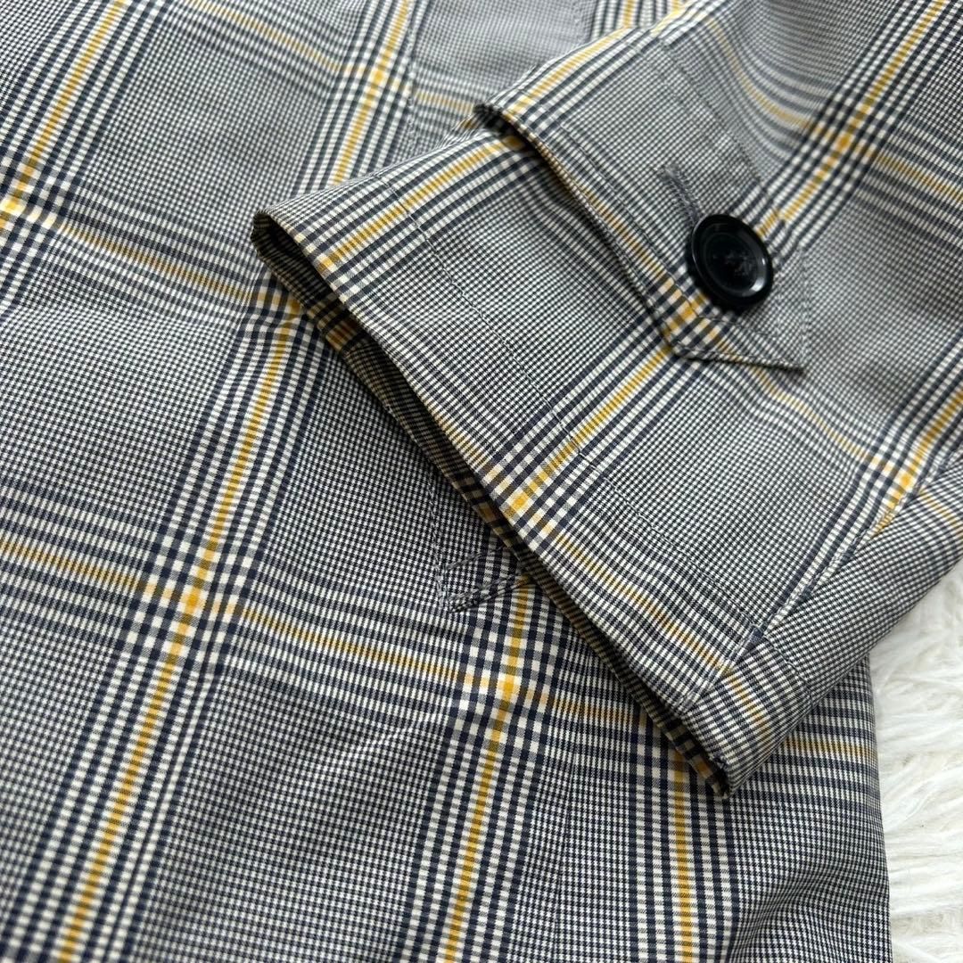 極美品/M】BURBERRY BLACK LABEL バーバリーブラックレーベル ステン