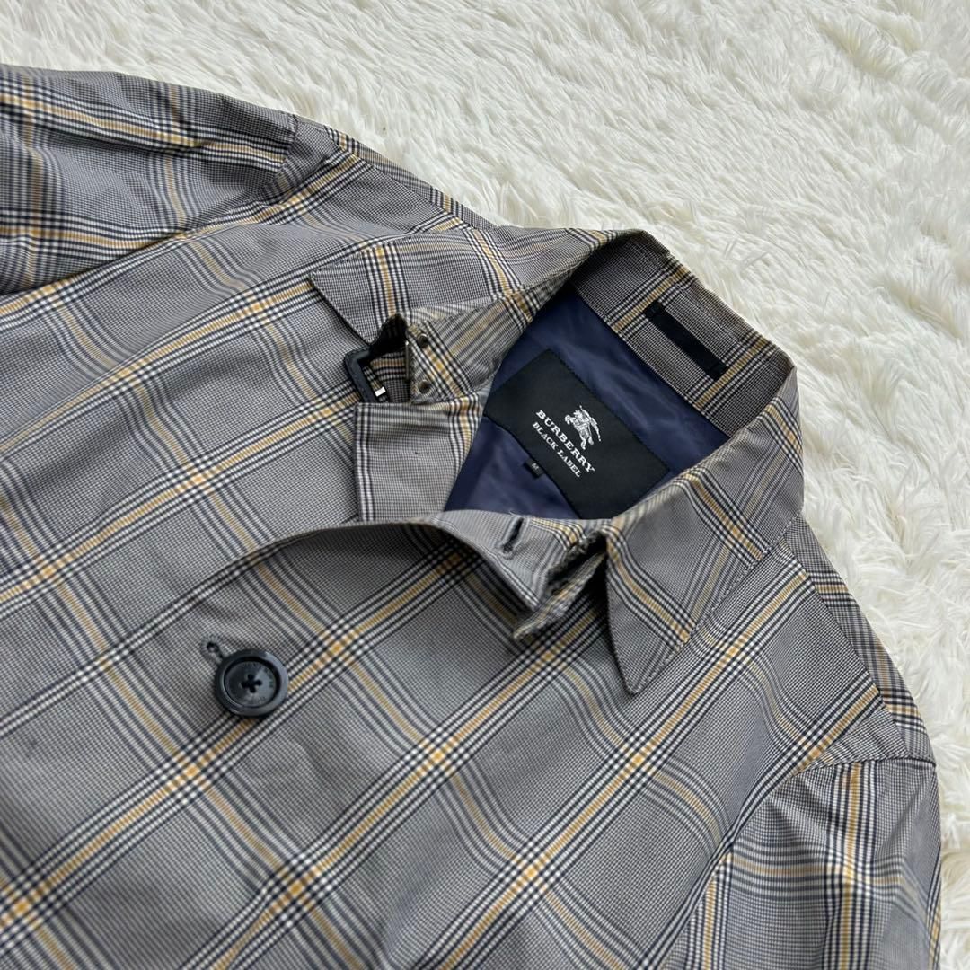 BURBERRY BLACK LABEL グレー　三つボタンジャケット M BURBERRY BLACK LABEL グレー 三つボタンジャケット M 中古・古着通販