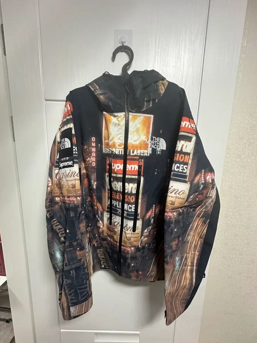 Supreme x THE NORTH FACE シュプリーム ザノースフェイス テープドシーム シェル ジャケット TIME SQUARE タイムズスクエア - M