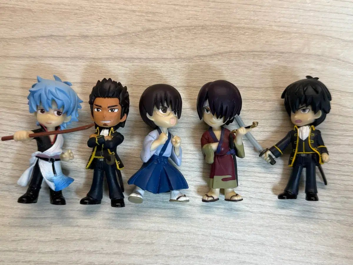 銀魂 ちびボイス フィギュア （土方 銀時 近藤 新八 高杉） - メルカリ