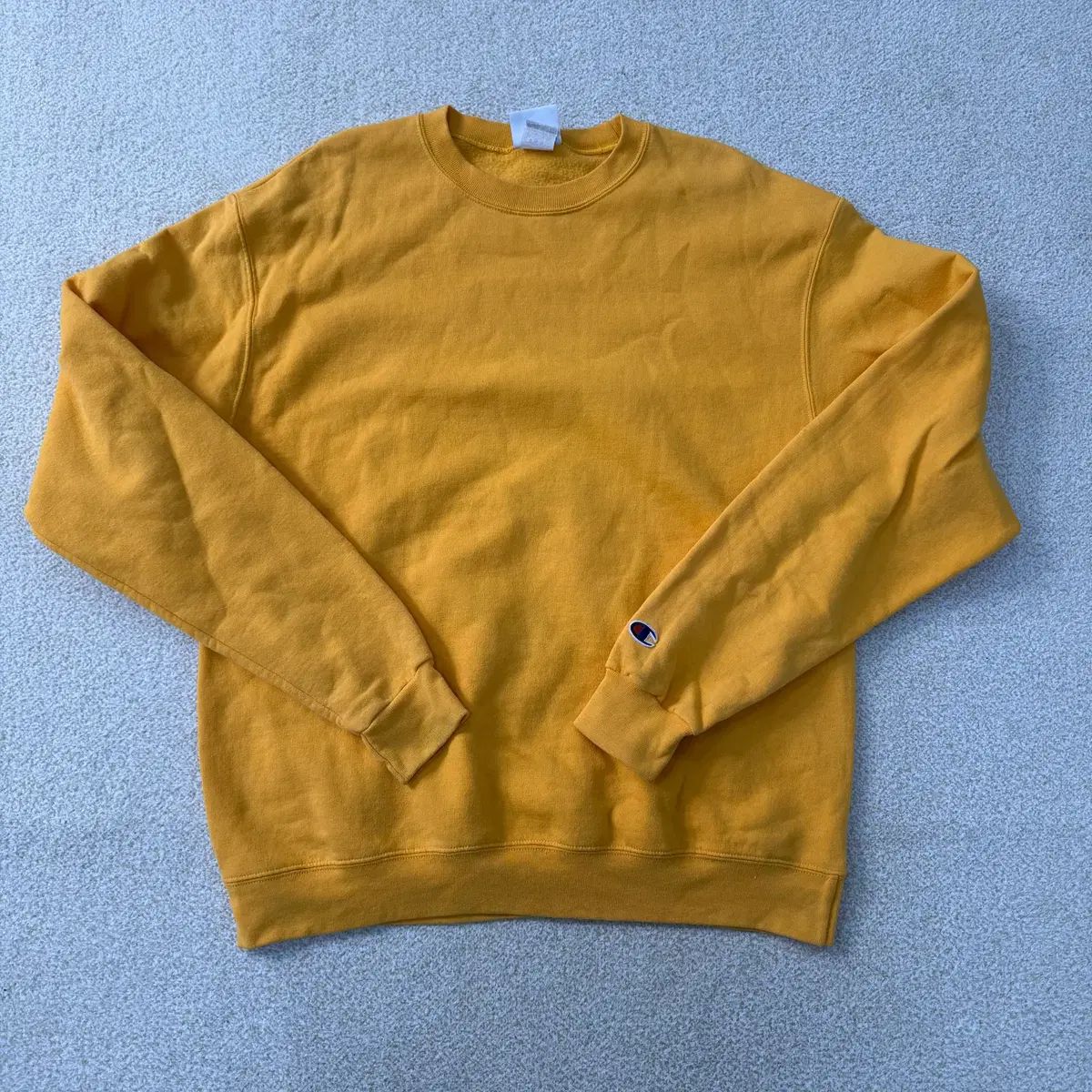 L Champion チャンピオン スウェット イエロー