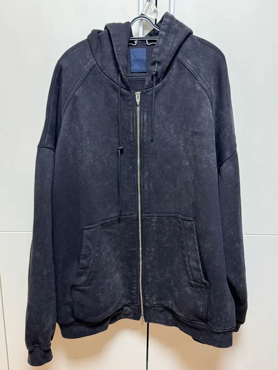 L Juun.J ブラック ウォッシュ WHO ジップアップ