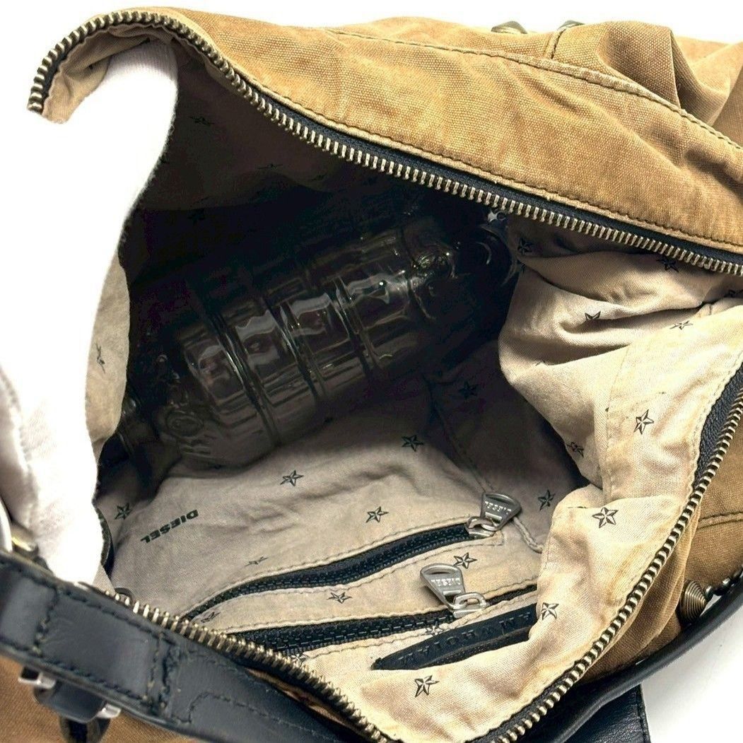 無骨に映えるY2K感】 DIESEL ディーゼル ショルダーバッグ 2WAY ワン