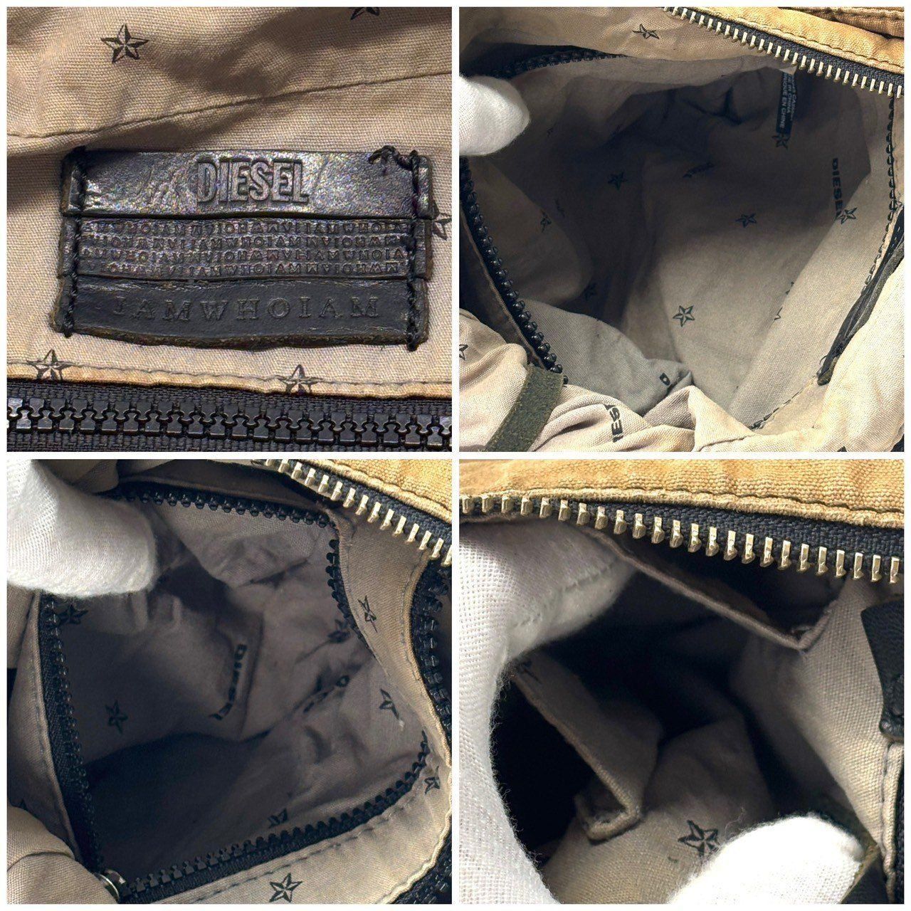 無骨に映えるY2K感】 DIESEL ディーゼル ショルダーバッグ 2WAY ワン