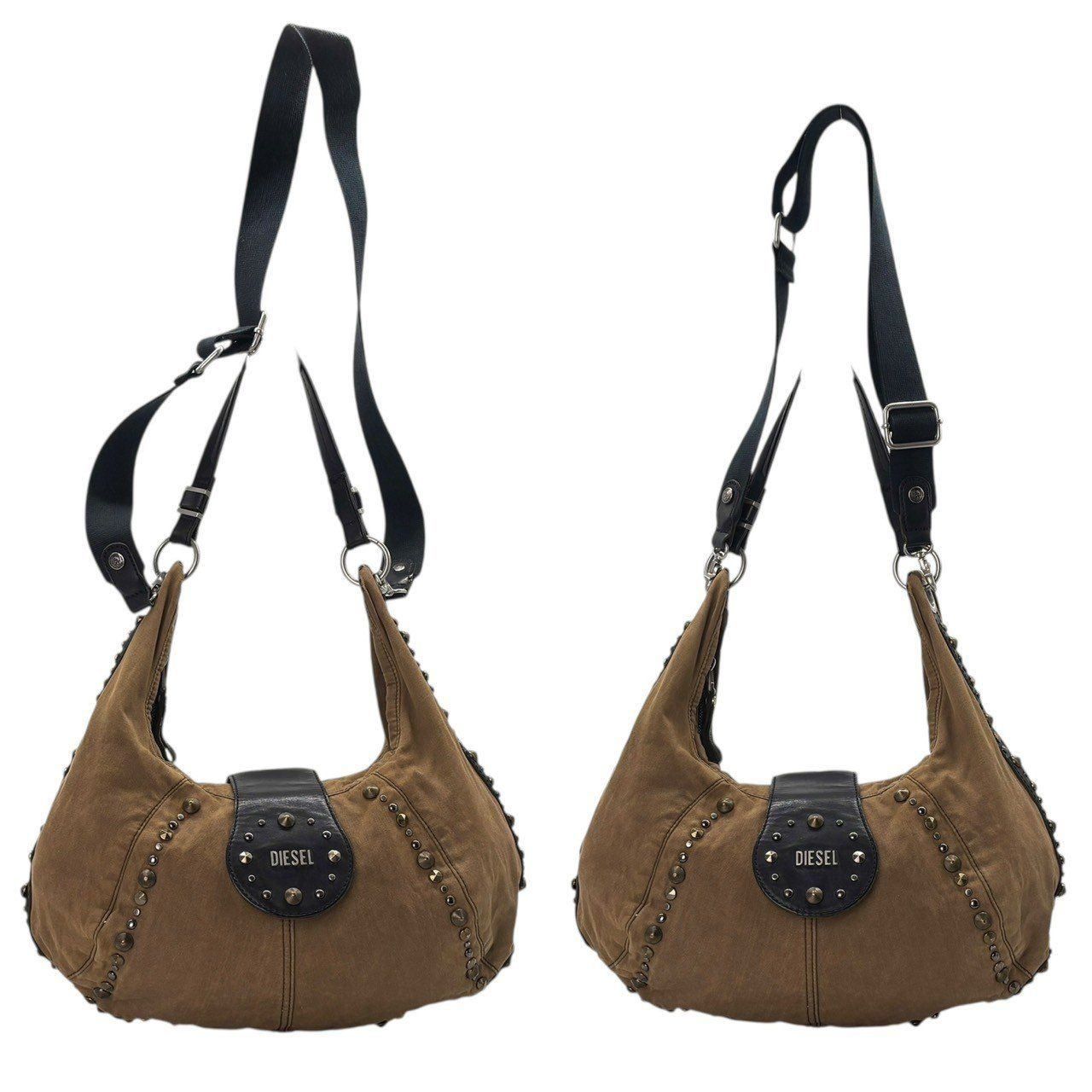 無骨に映えるY2K感】 DIESEL ディーゼル ショルダーバッグ 2WAY ワン