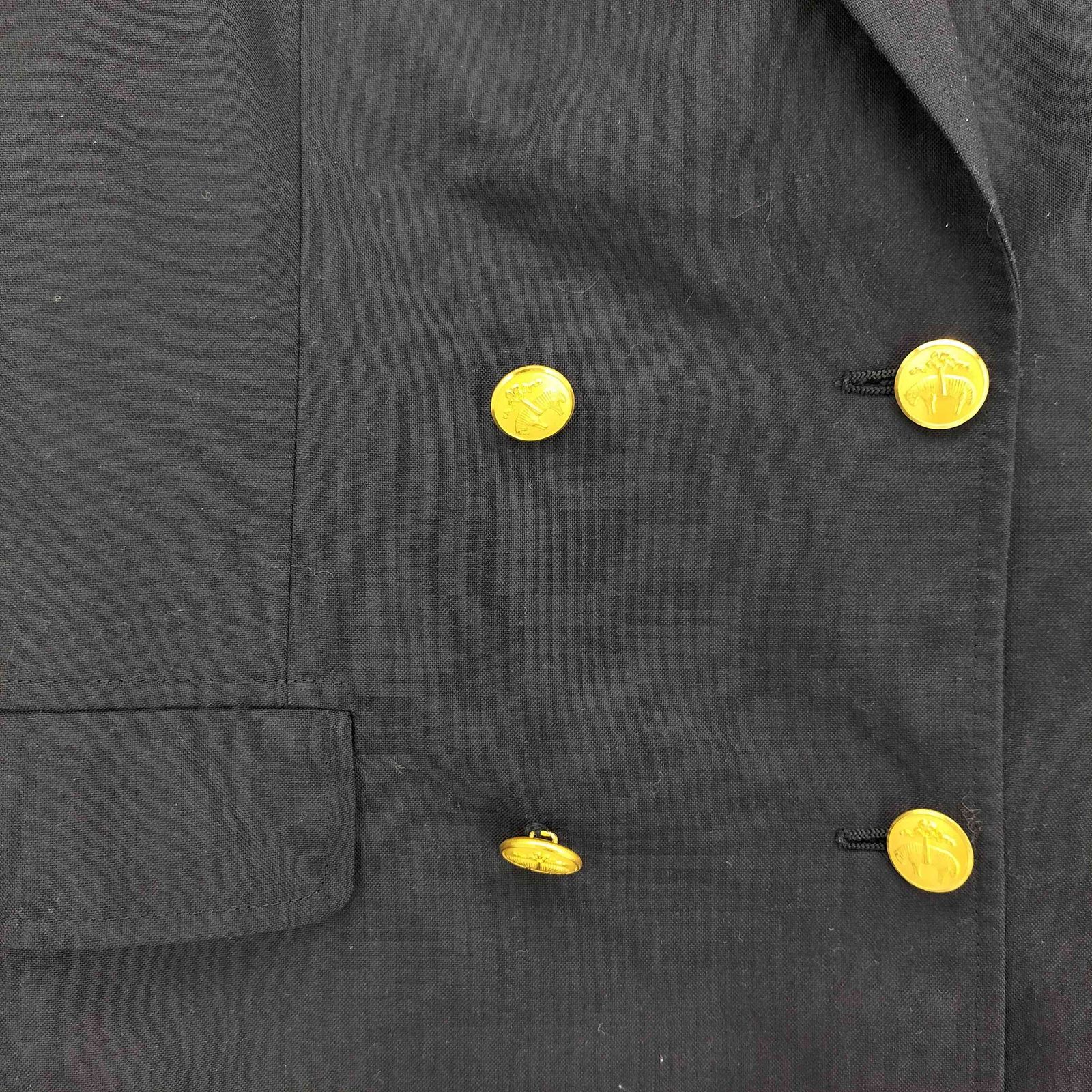 ブルックスブラザーズ BROOKS BROTHERS 金ボタン ブレザー ダブル