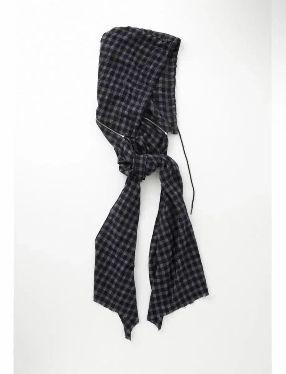 Hatchingroom フーディー マフラー ウール チェック