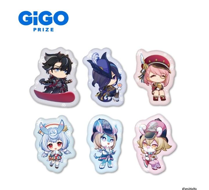 原神 × GIGO 〜水花舞う遊宴へ〜 ダイカットクッション クロリンデ