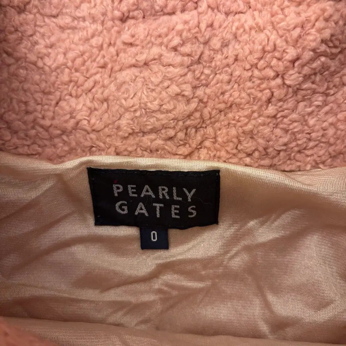 パーリーゲイツ ピンク フリース クロップド スウェット - メルカリ
