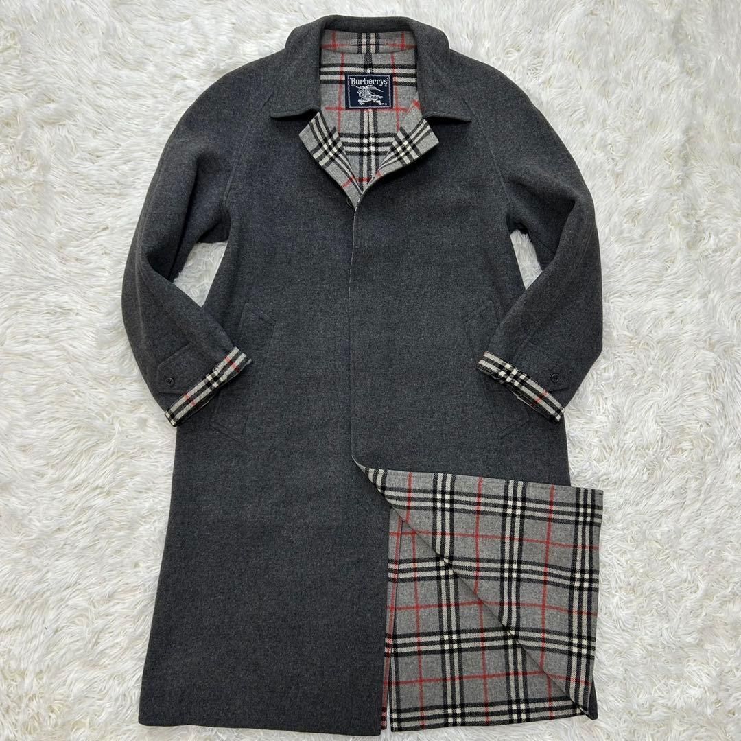 極美品/M】BURBERRYS バーバリーズ チェスターコート ロングコート