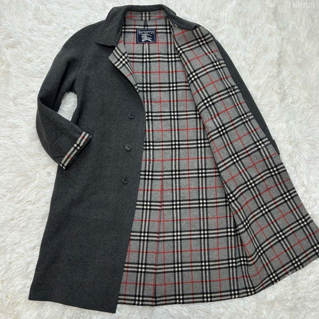 極美品/M】BURBERRYS バーバリーズ チェスターコート ロングコート
