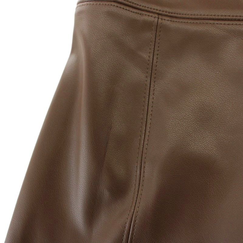 Sマックスマーラ 'S Max Mara エコレザー スカート ロング フェイク