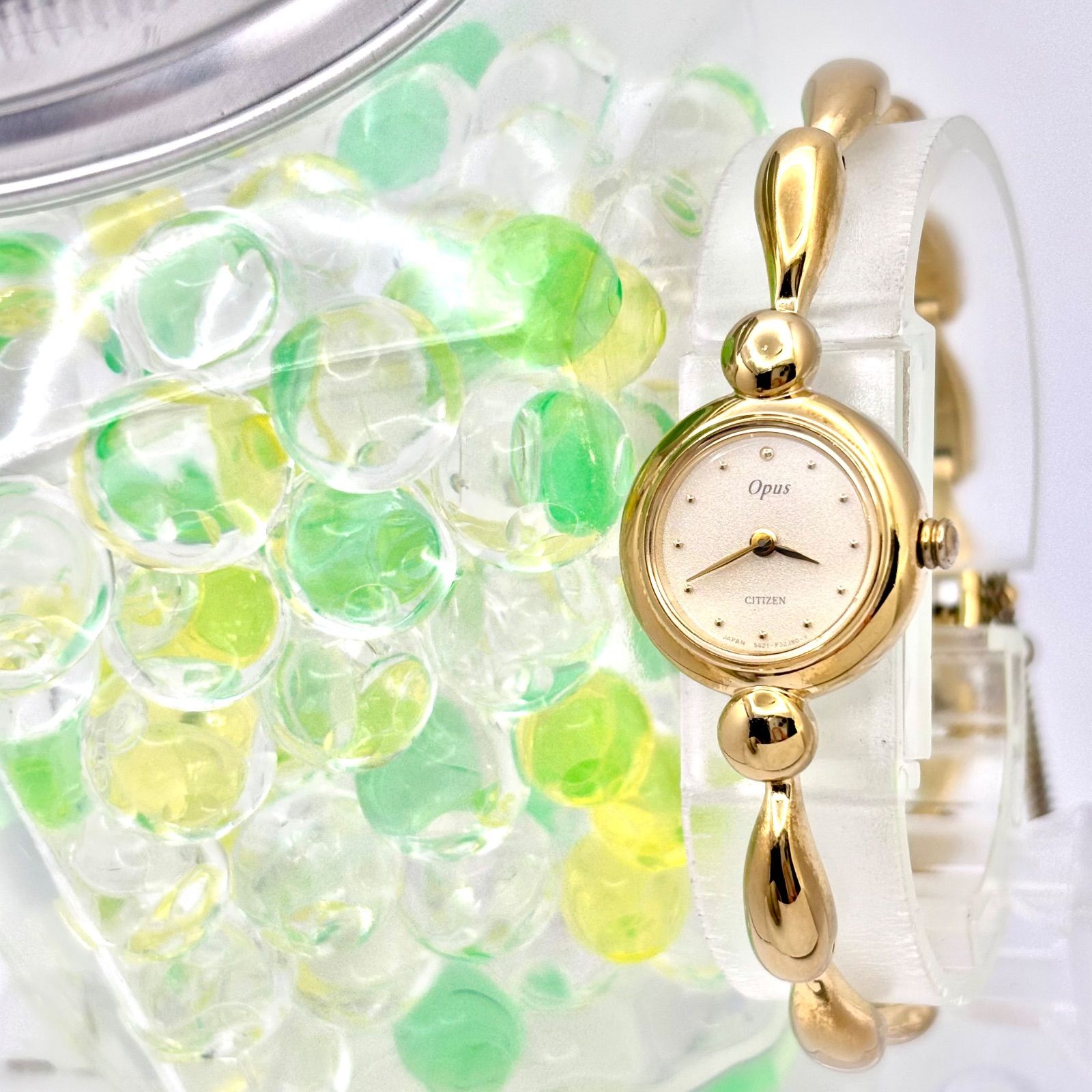 外観美品/新品電池】CITIZEN シチズン Opus オプス レディース 腕時計