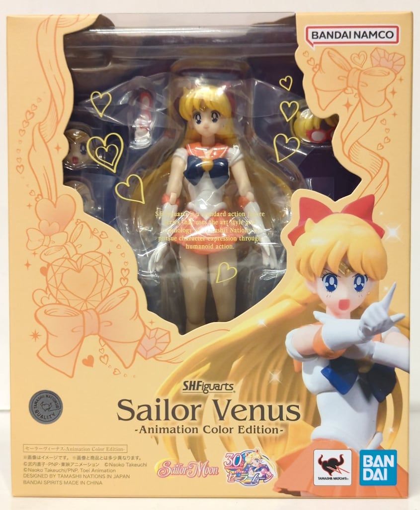 美少女戦士セーラームーン セーラーヴィーナス グッズセット BANDAI NAMCO S.H.Figuarts 美少女戦士セーラームーン セーラー