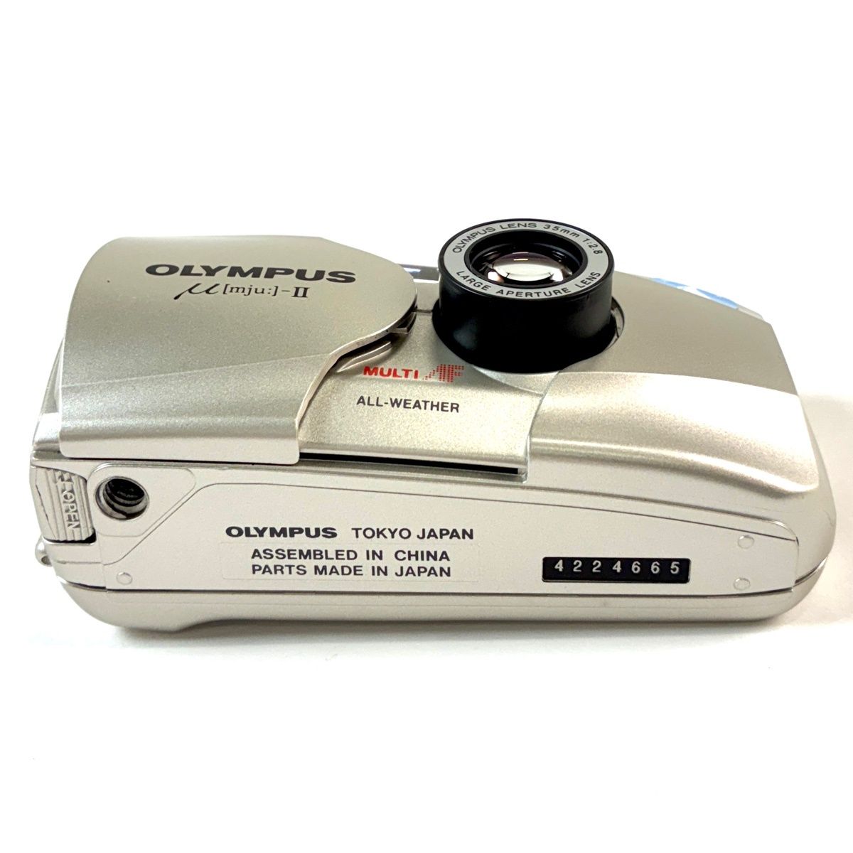  オリンパス OLYMPUS μ II ミュー フィルム コンパクトカメラ コンパクトカメラ(フィルム) フィルムカメラ