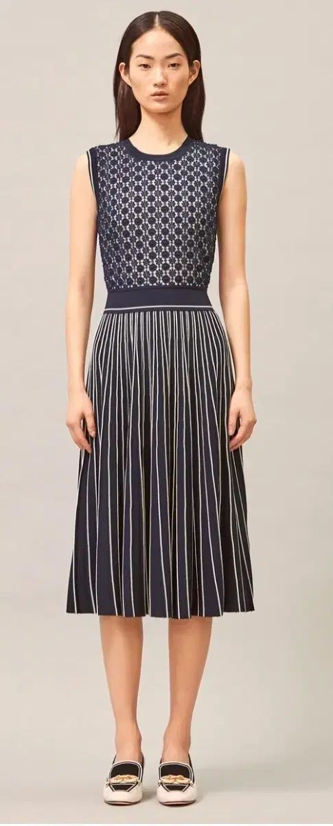 トリーバーチ ロゴ ニット ONE PIECE XL