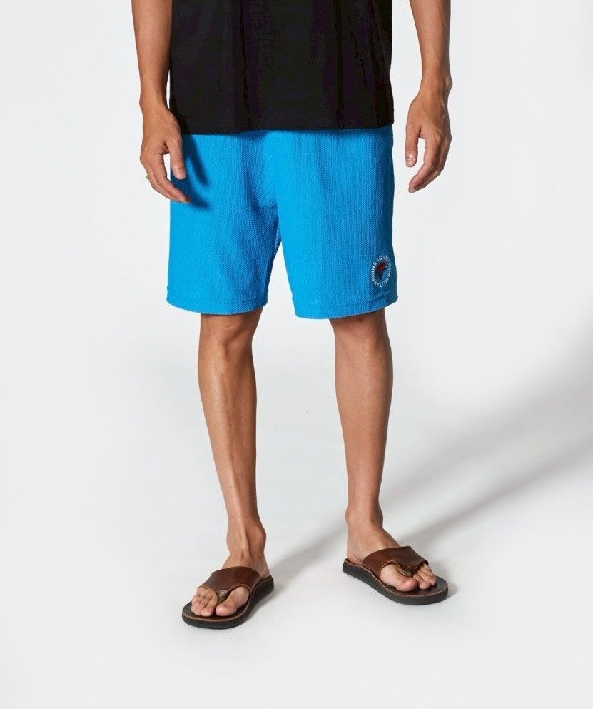 ♥ muta MARINE GOLF ムータマリンゴルフ ゴルフウェア メンズ × Mesh Esay Shorts メッシュイージーショーツ コラボ MA 2521 サイズM BLUE 定価24200円