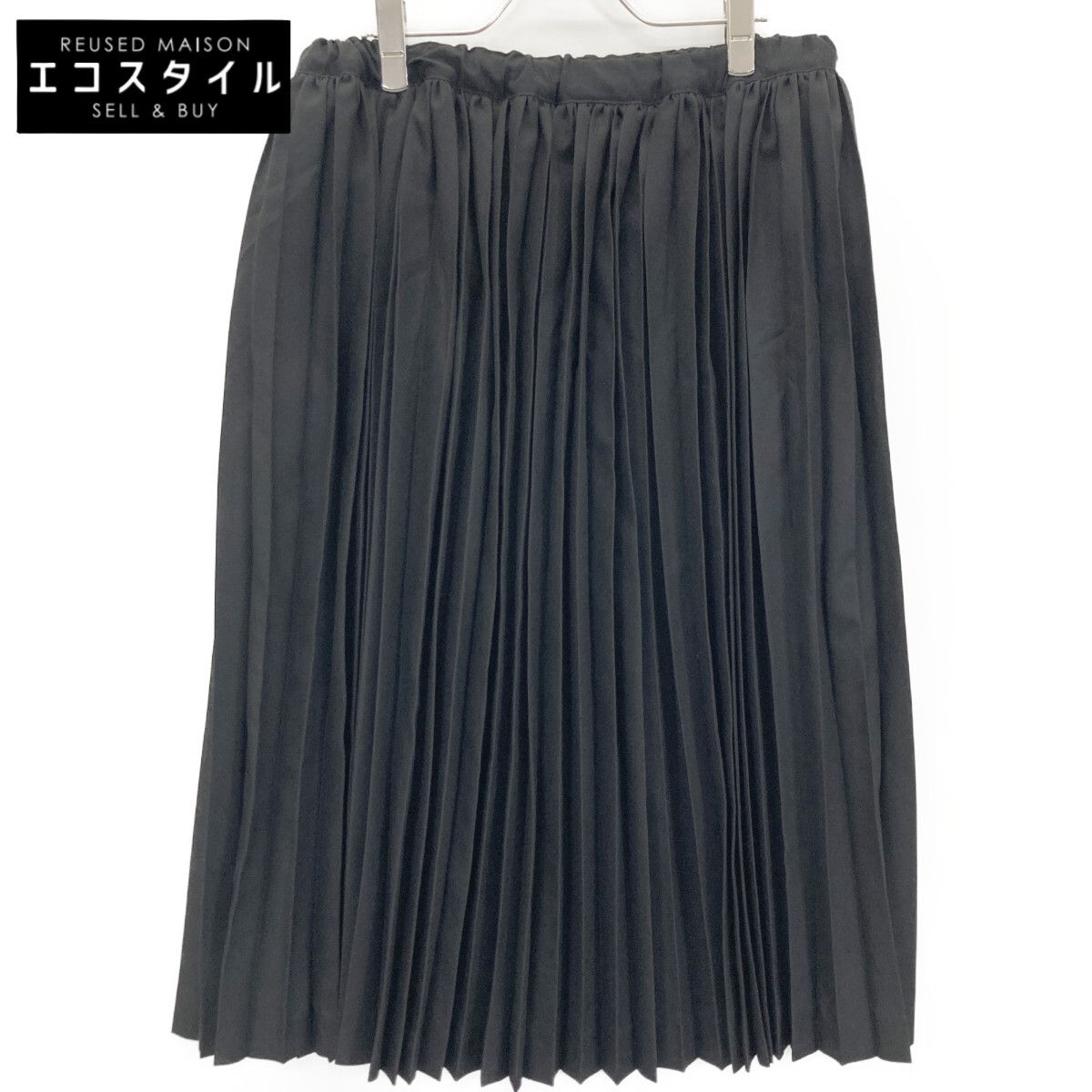 COMMEdesGARCONS コムデギャルソン GF-S 002 AD 2020 ﾌﾞﾗｯｸ ﾌﾟﾘｰﾂｽｶｰﾄ S