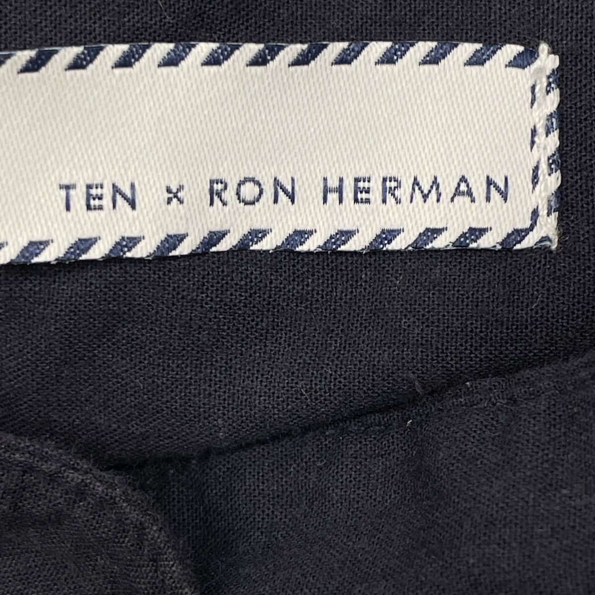 Ron Herman ロンハーマン ×TEN 3310300108 ﾈｲﾋﾞｰ ｷﾞｬｻﾞｰｽﾀﾝﾄﾞｶﾗｰﾜﾝﾋﾟｰｽ