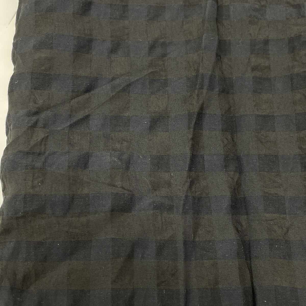 CLANE クラネ 23SS ﾌﾞﾗｯｸ 14112ｰ5262 ｷﾞﾝｶﾞﾑﾁｪｯｸ HANDKERCHIEF ONE  