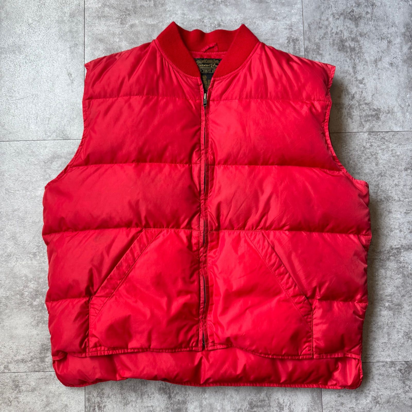1980 s Eddie Bauer Goose Down Vest | 80年代 エディーバウアー グースダウン ベスト 黒タグ
