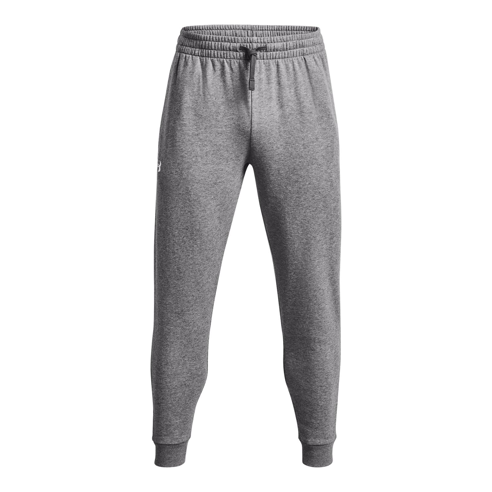 Under Armour UA Rival Fleece Joggers Castlerock Light Heather White XL