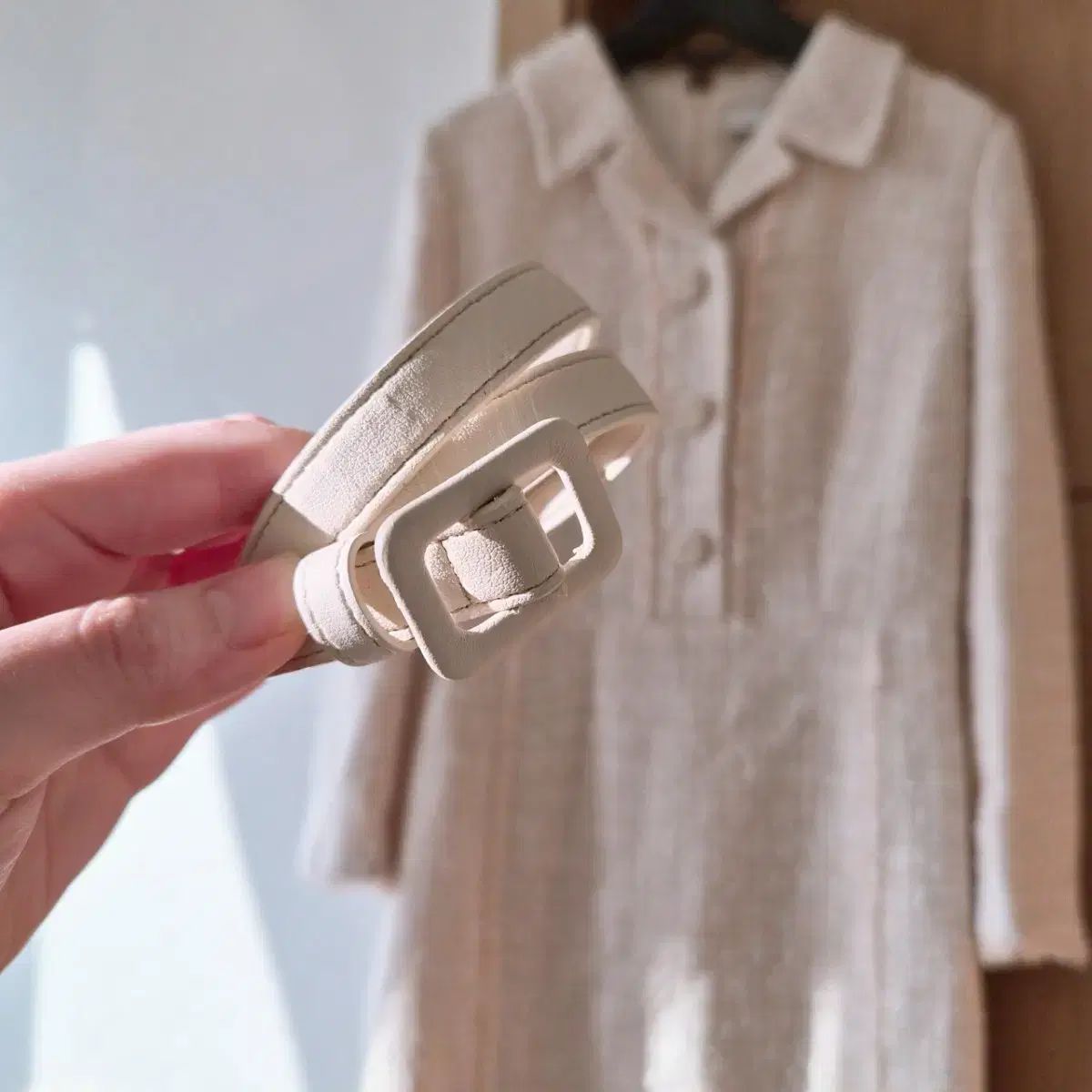  itMICHAA ミシャ ONE PIECE 長袖 七分袖 ひざ丈ワンピース