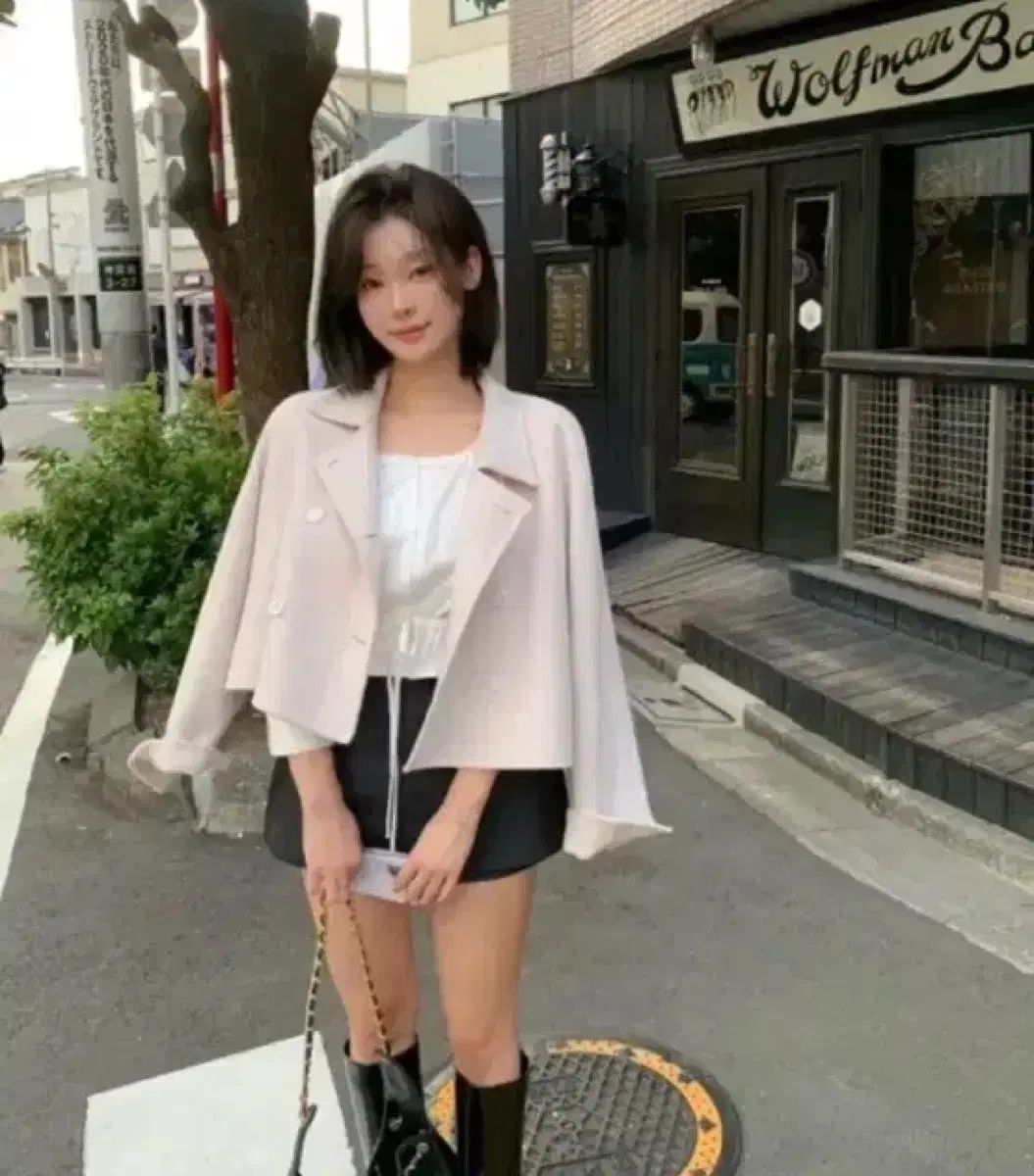 ソーバーショップ ベラ カシミア コート ピンク