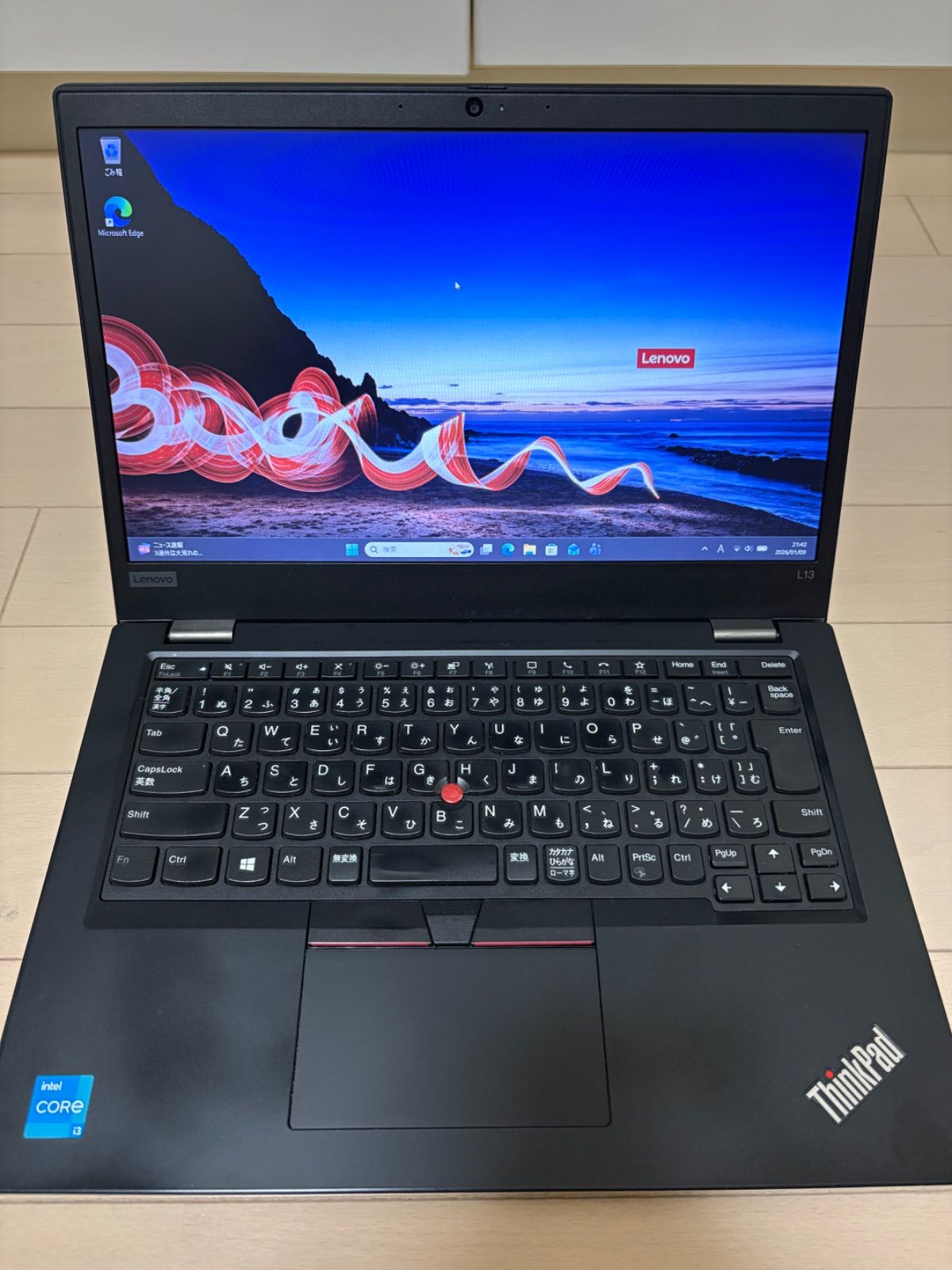 |即配送 Lenovo ThinkPad L 13 Windows 11 メモリ8 GB Core i 3 軽量 高速 パソコン ノートPC レノボ シンクパッド すぐ使える