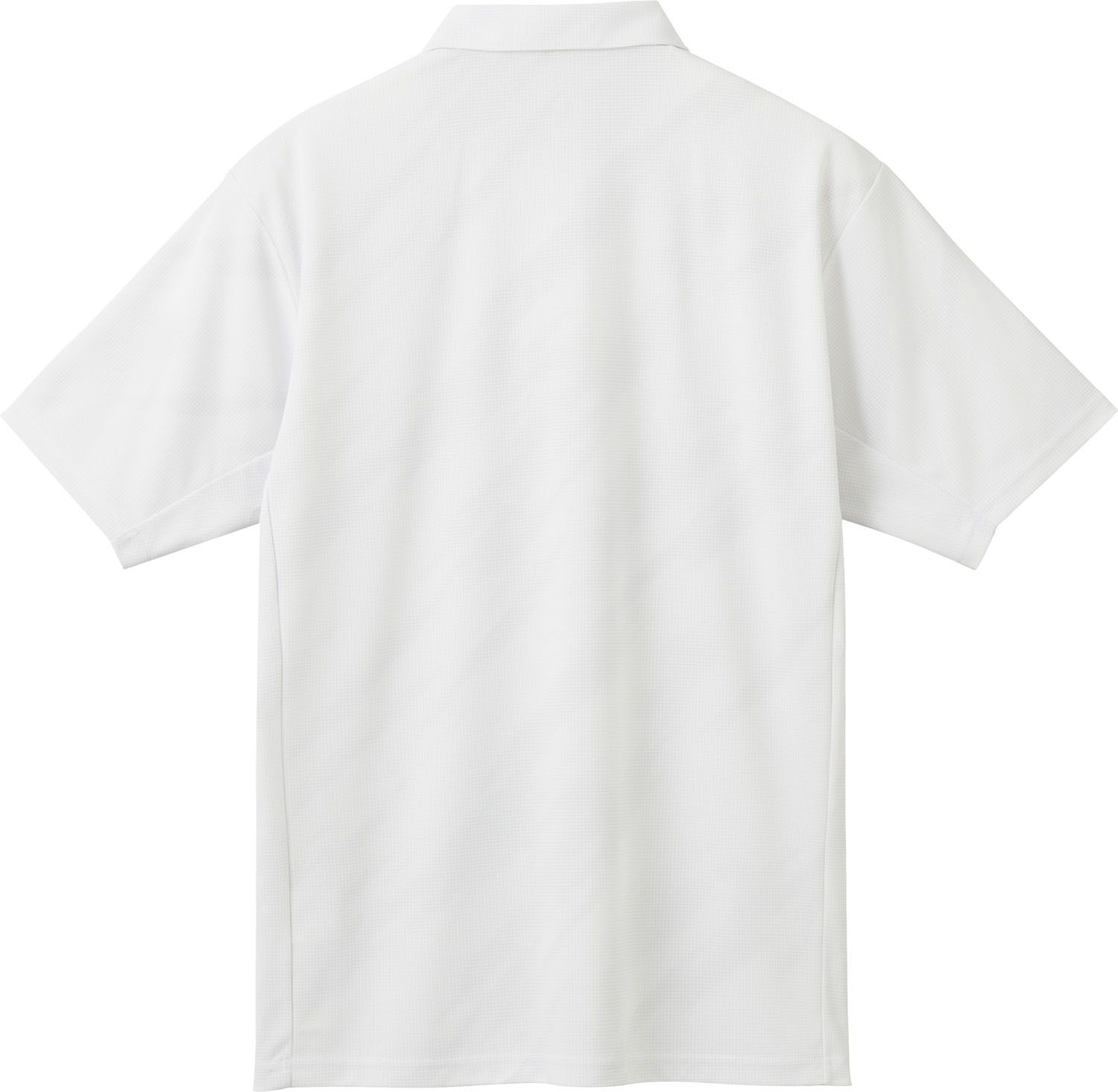 ムーブスポーツ MOVESPORT SUNSCREEN ミニ鹿の子 総柄グラフィックポロシャツ  ST5SHS02M BK00 ブラック