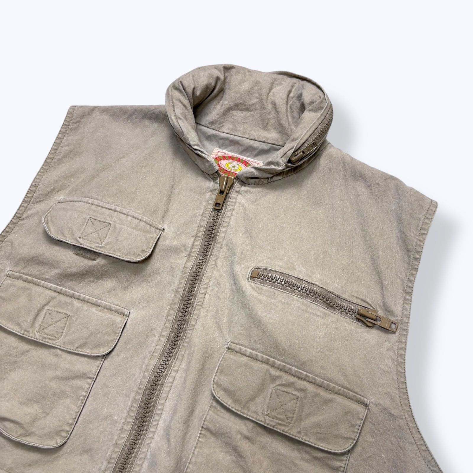 80s BANANA REPUBLIC Hunting Vest 【M】 80年代 バナナリパブリック 