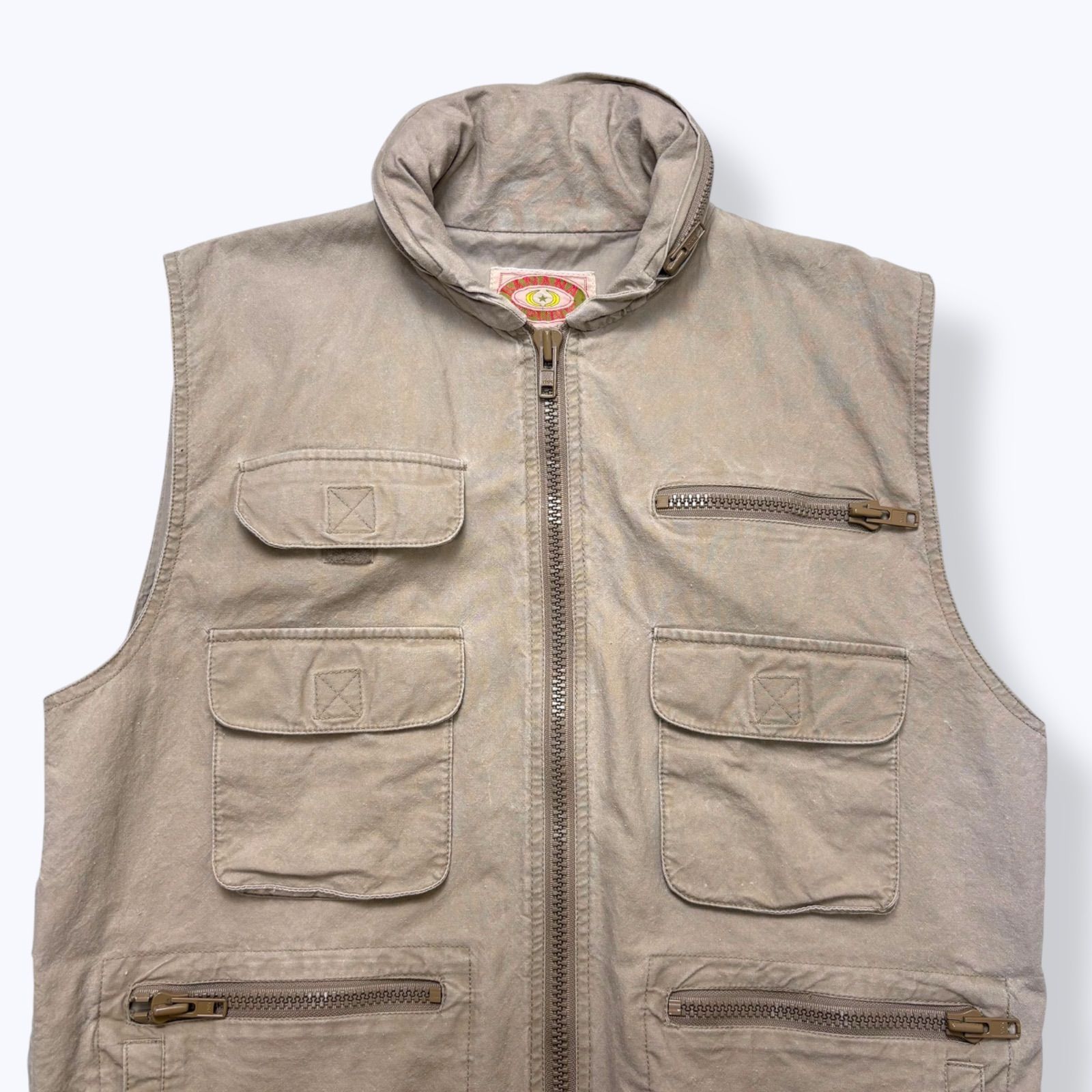 80s BANANA REPUBLIC Hunting Vest 【M】 80年代 バナナリパブリック 