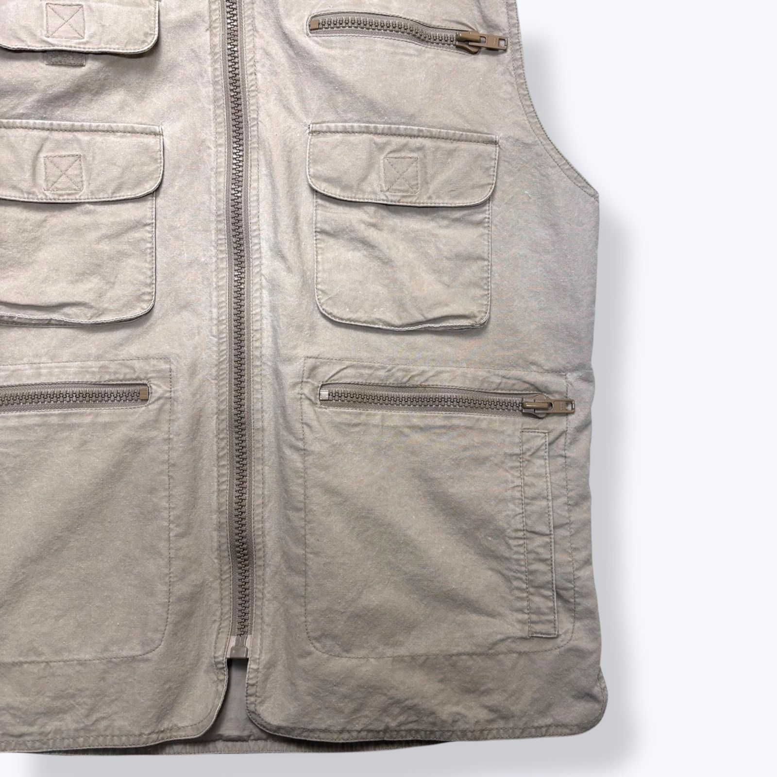 80s BANANA REPUBLIC Hunting Vest 【M】 80年代 バナナリパブリック 