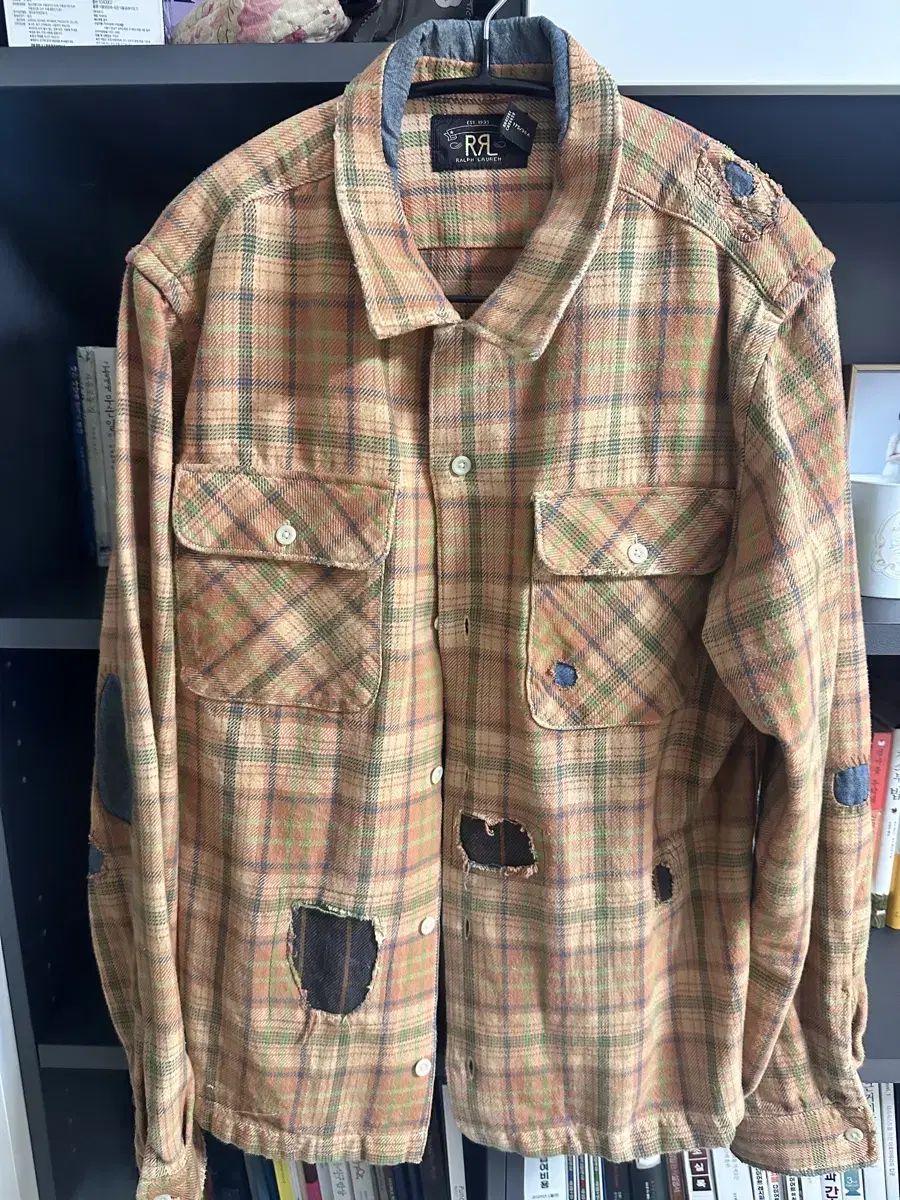 RRL リーペアー キャンプシャツ M