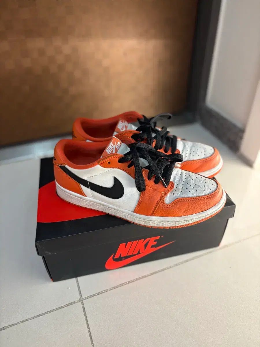 ナイキ エアジョーダン1 ロー スターフィッシュ 255