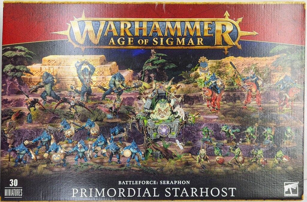 GAMES WORKSHOP WARHAMMER AGE OF SIGMAR SERAPHON Primordial Starhost 原初の星の団 バトルフォース セラフォン