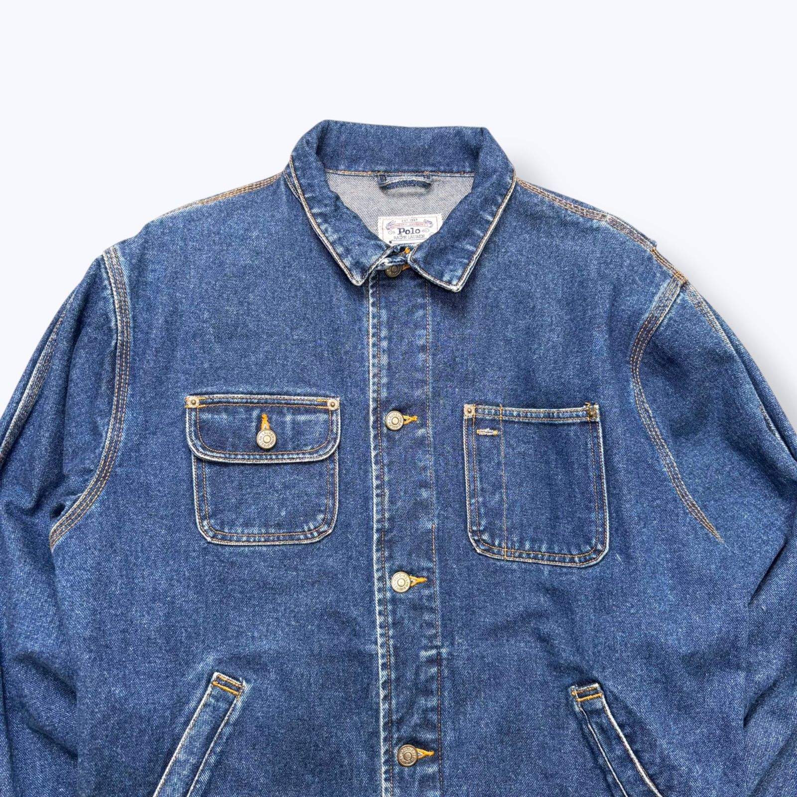 Special】 90s POLO SPORT RALPH LAUREN Denim Jacket 【XL】 90年代