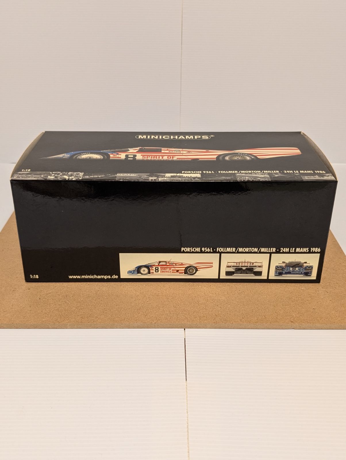 1|18ミニチャンプス ヨーストポルシェ956