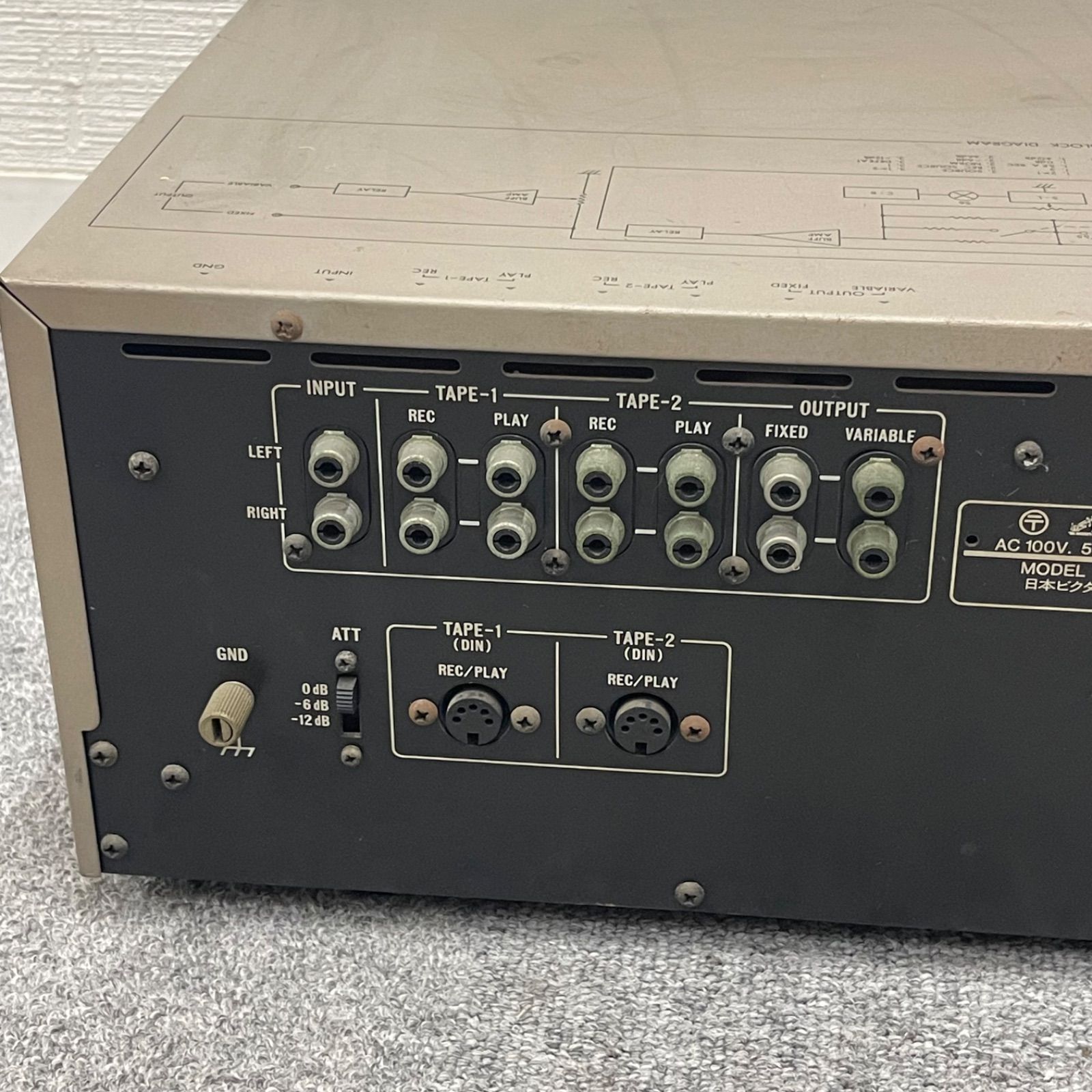 SEA-70 Victor イコライザー - Yahoo!オークション 「victor sea-70
