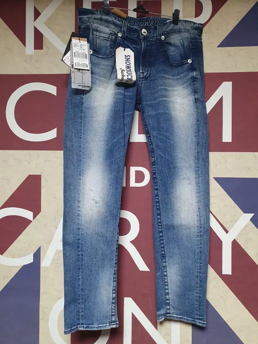 バックルデニム スノウバック Indigo 34 サイズ