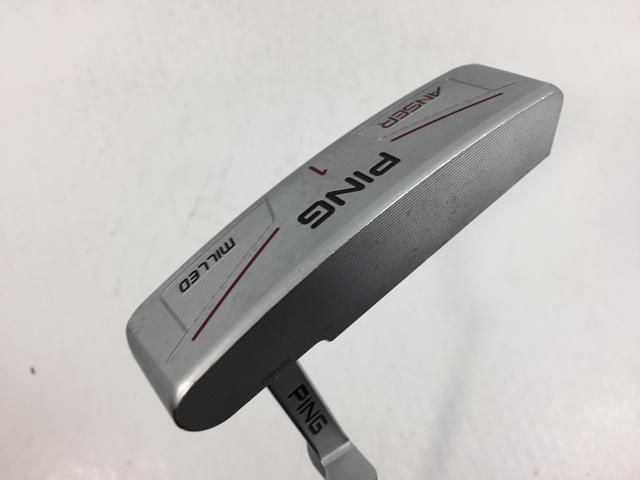 返品OK 【中古ゴルフクラブ】ピン アンサー1 (ANSER 1) ミルド パター