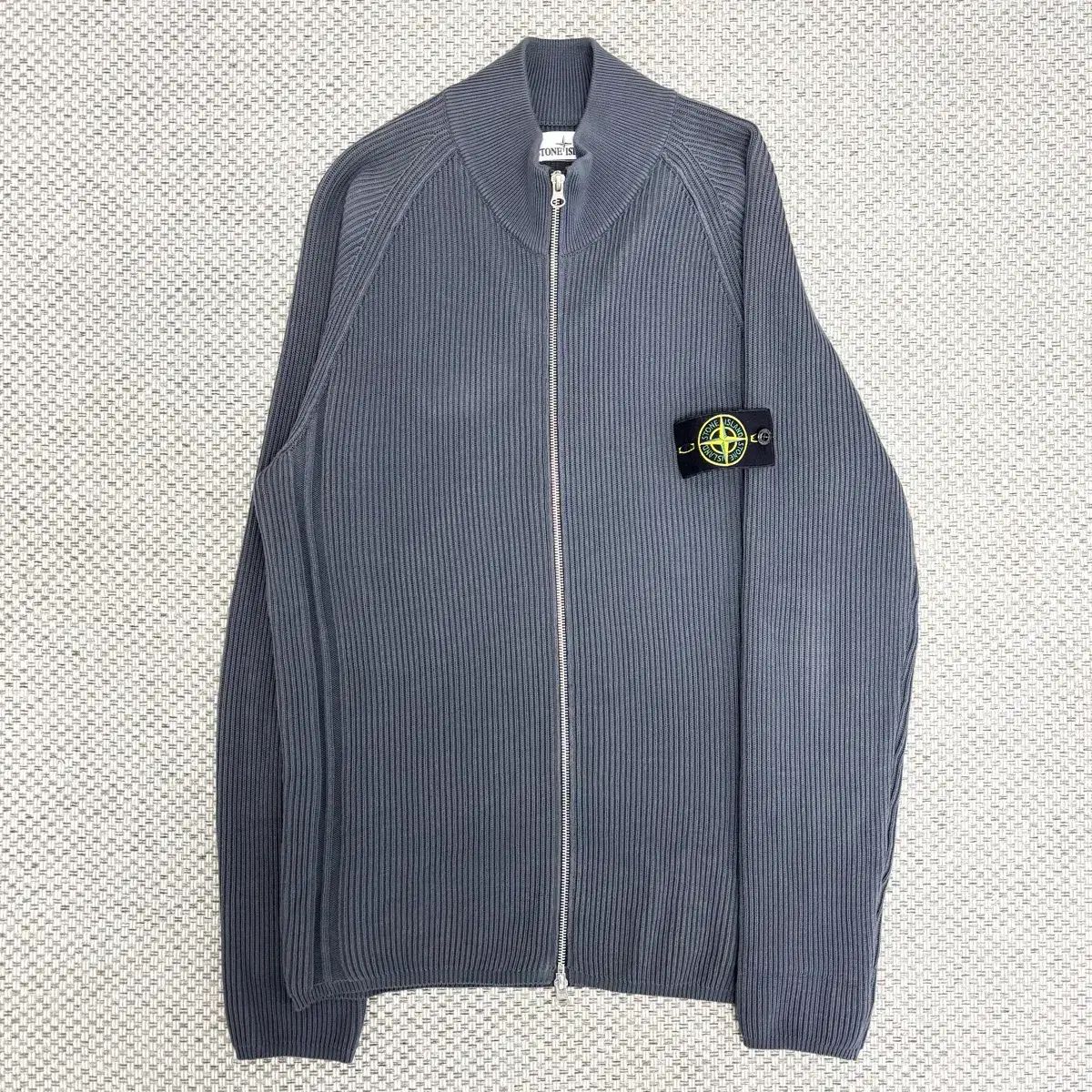 L ストーンアイランド ゴージ ニットジップアップ