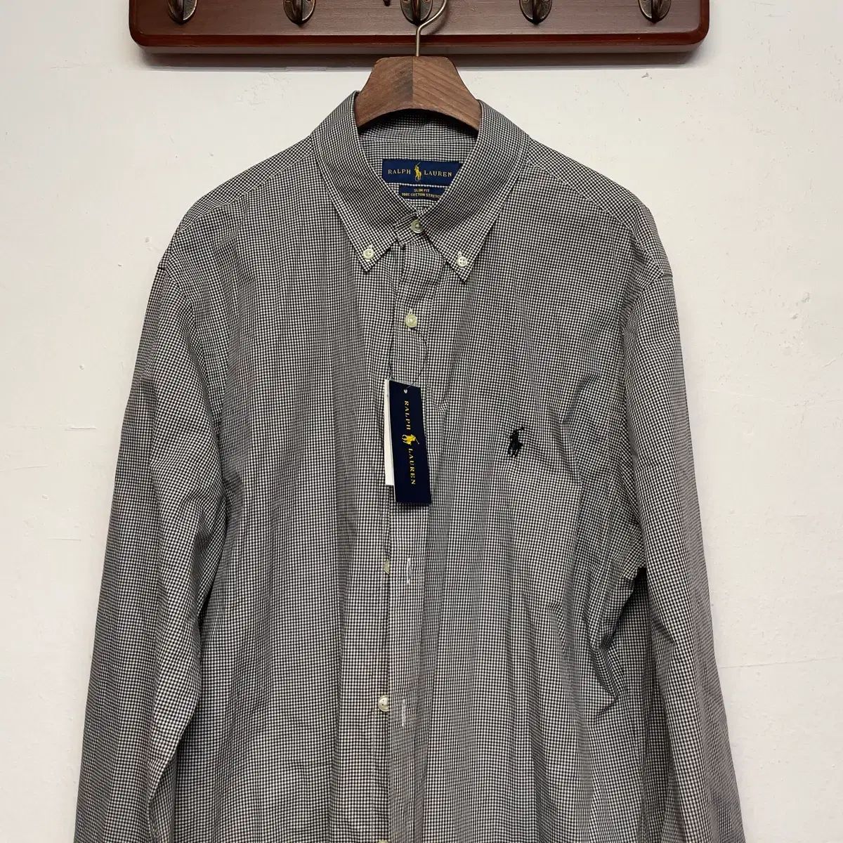  POLO RALPH LAUREN ポロラルフローレン ギンガム CHECK ブラック コットン シャツ その他 長袖シャツ