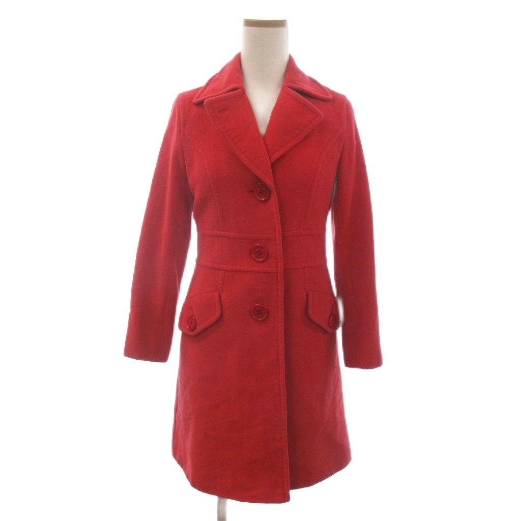 ソニアリキエル SONIA RYKIEL ウールコート ミドル丈 アンゴラ ウール