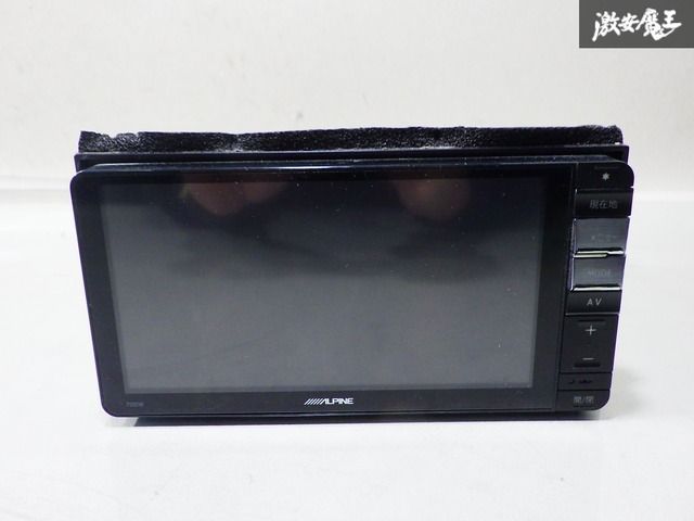 動作OK！】ALPINE アルパイン 700W ナビ カーナビ ナビモニター 7
